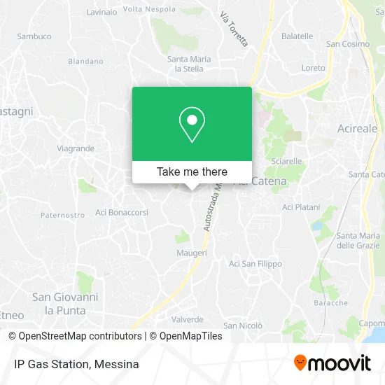 IP Gas Station map