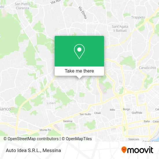 Auto Idea S.R.L. map