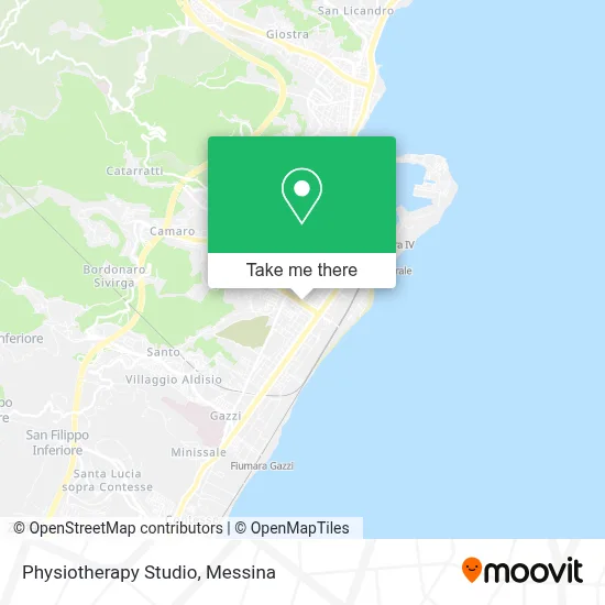 Physiotherapy Studio map