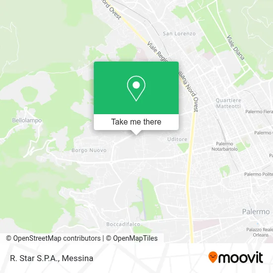 R. Star S.P.A. map