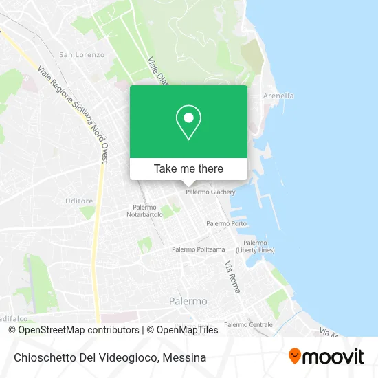 Chioschetto Del Videogioco map