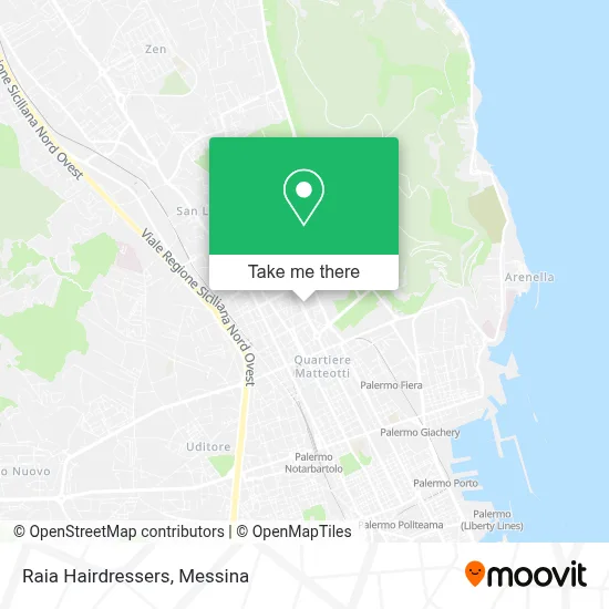 Raia Hairdressers map