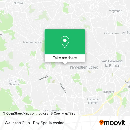 Wellness Club - Day Spa map