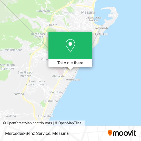 Mercedes-Benz Service map