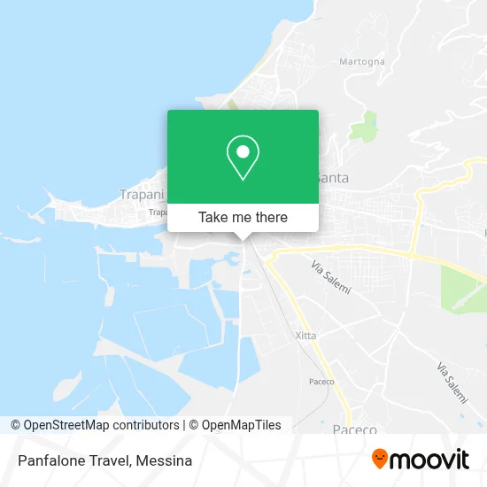 Panfalone Travel map