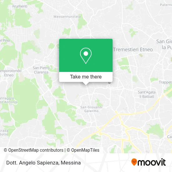 Dott. Angelo Sapienza map