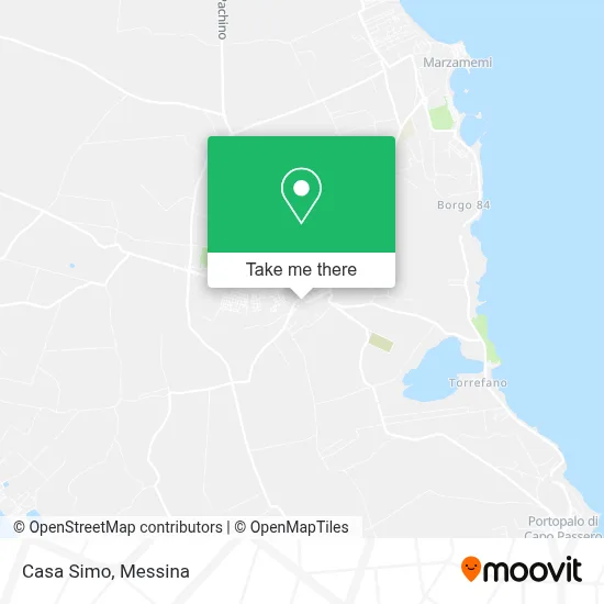 Casa Simo map