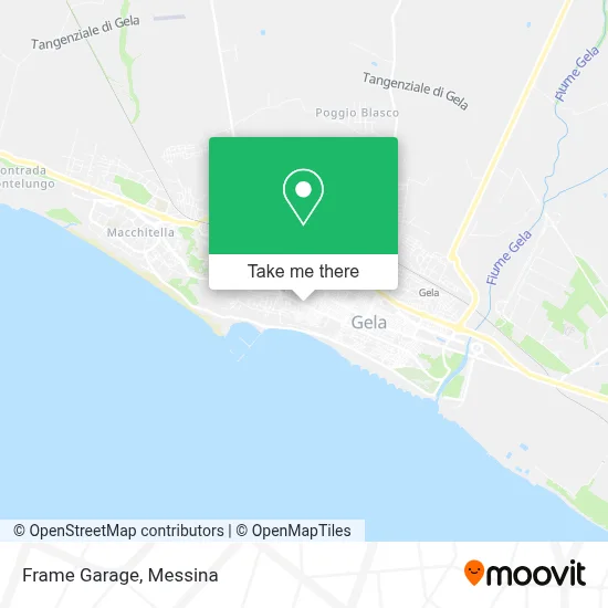 Frame Garage map