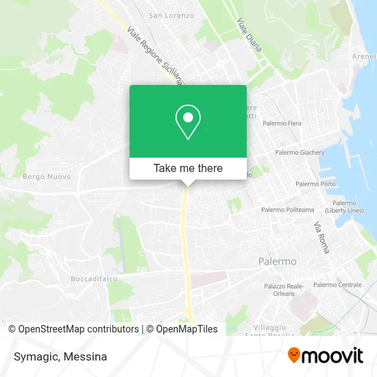 Symagic map