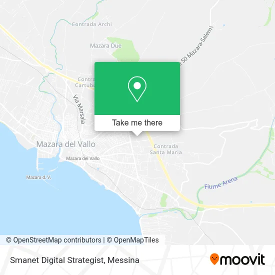 Smanet Digital Strategist map