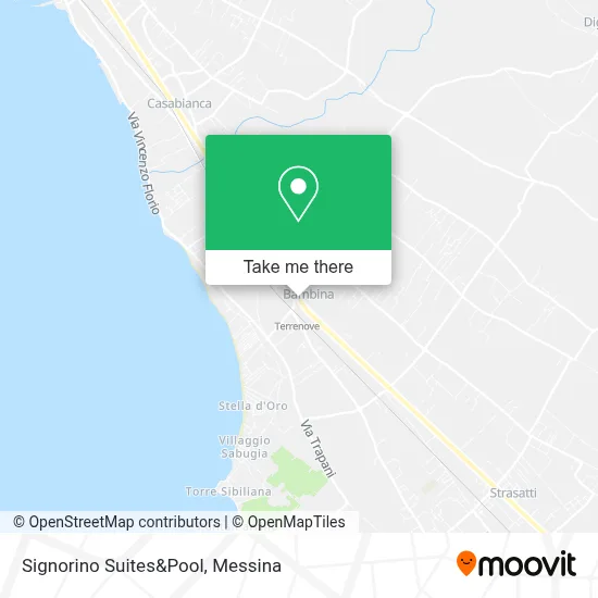 Signorino Suites&Pool map