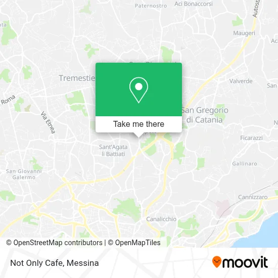 Not Only Cafe map