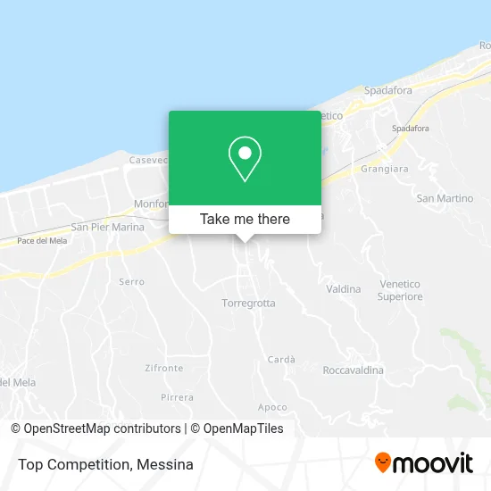 Top Competition map