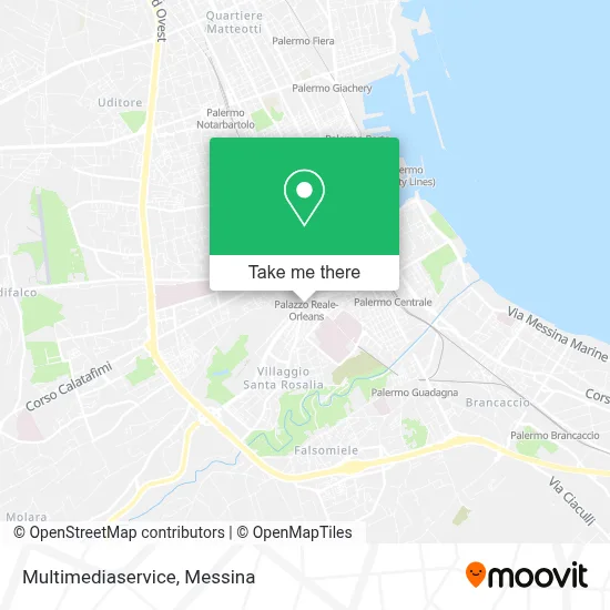 Multimediaservice map