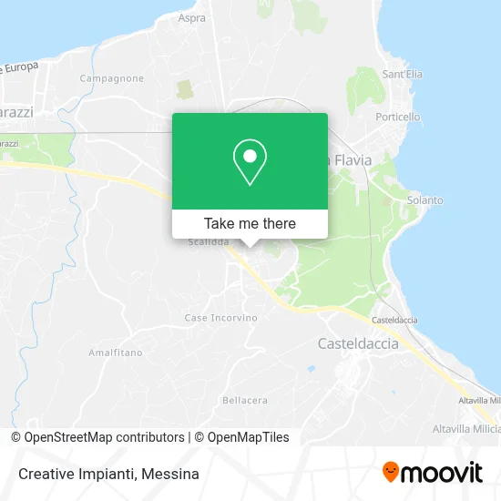 Creative Impianti map