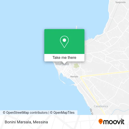 Bonini Marsala map