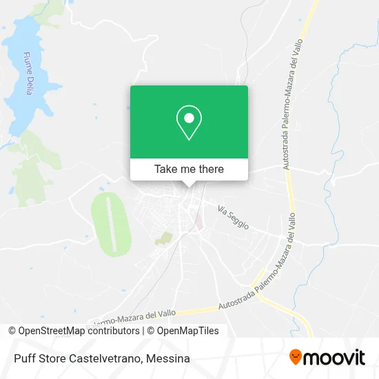 Puff Store Castelvetrano map