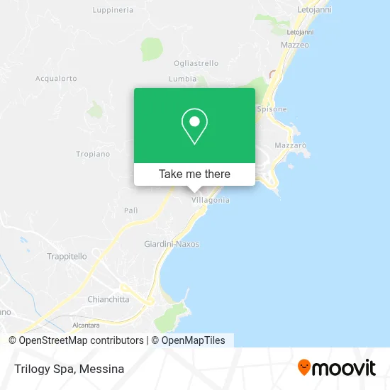 Trilogy Spa map