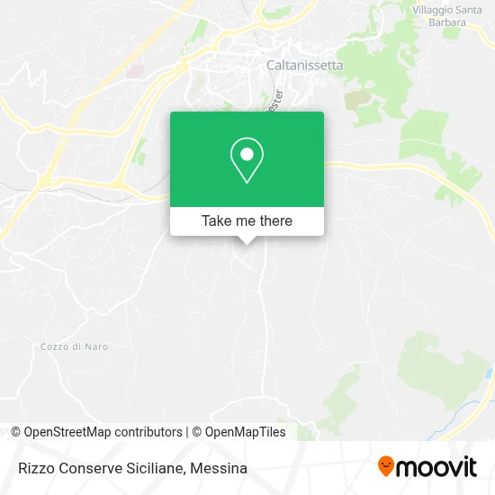 Rizzo Conserve Siciliane map