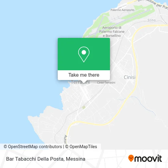 Bar Tabacchi Della Posta map