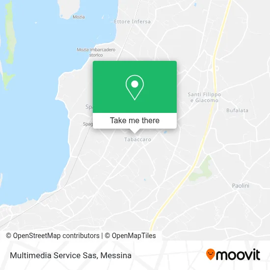 Multimedia Service Sas map