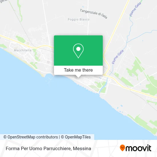 Forma Per Uomo Parrucchiere map