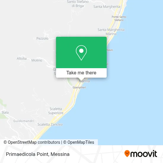 Primaedicola Point map