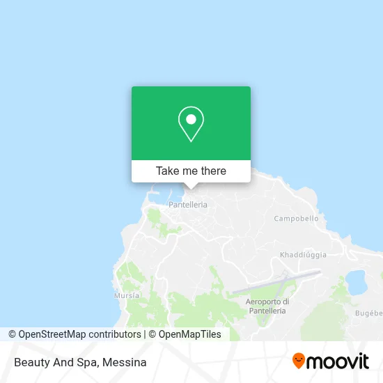 Beauty And Spa map