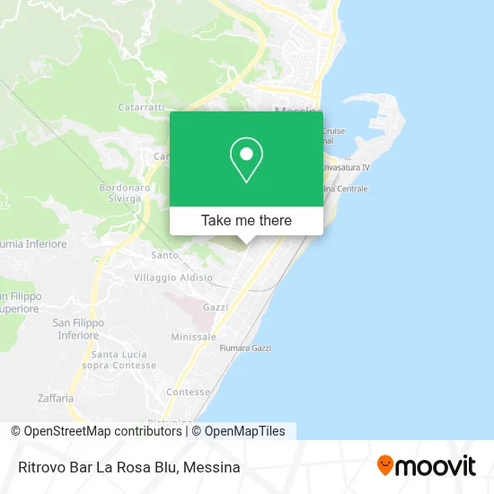 Ritrovo Bar La Rosa Blu map