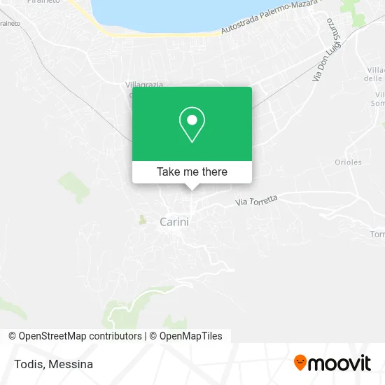 Todis map