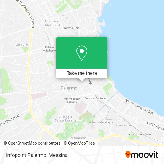 Infopoint  Palermo map