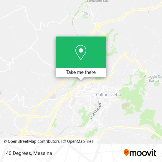 40 Degrees map