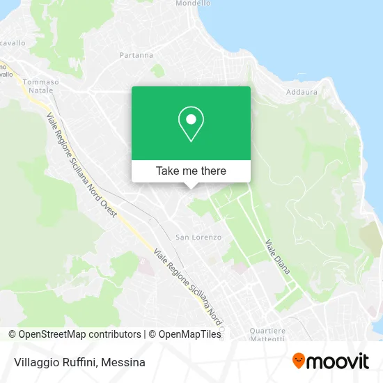 Villaggio Ruffini map
