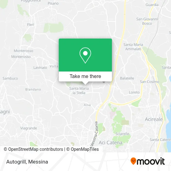 Autogrill map