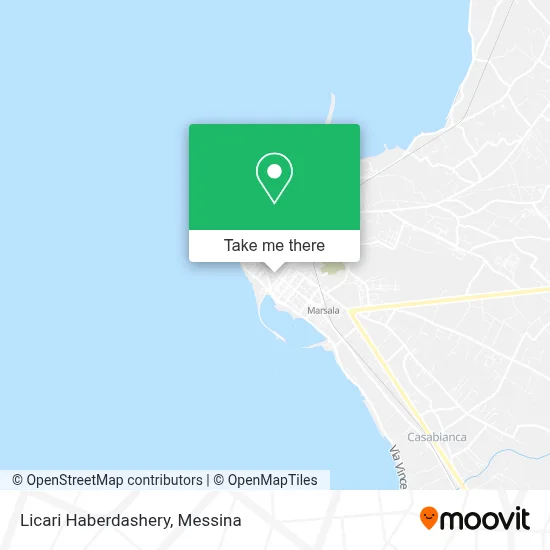 Licari Haberdashery map
