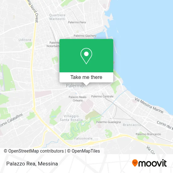 Palazzo Rea map