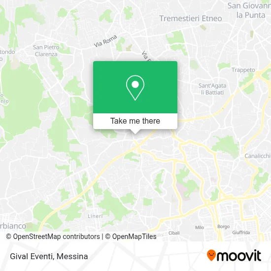 Gival Eventi map