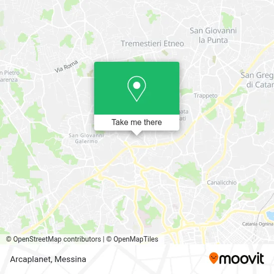 Arcaplanet map