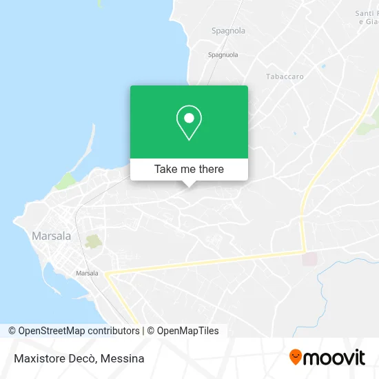 Maxistore Decò map