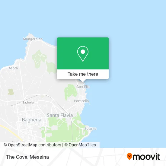 The Cove map