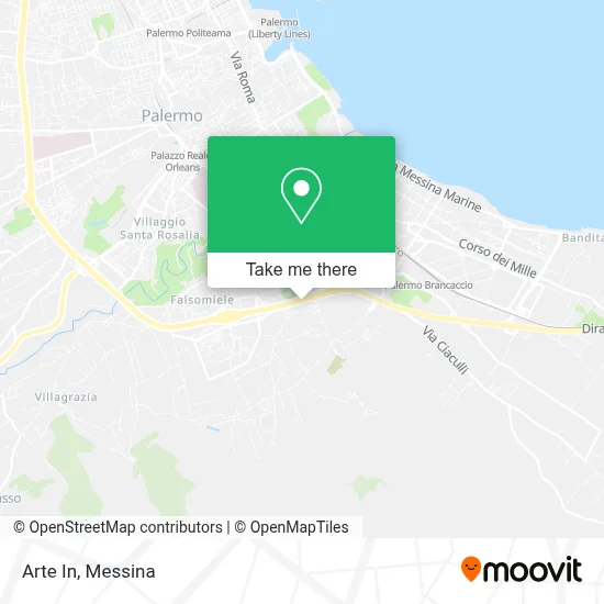 Arte In map