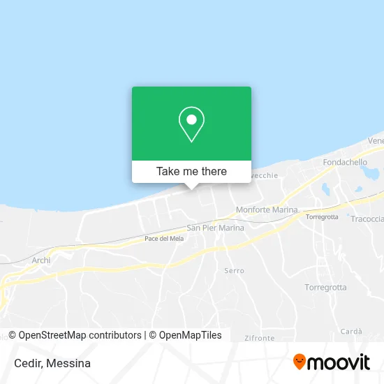Cedir map