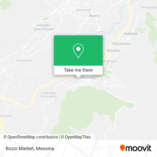 Bozzi Market map