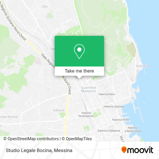 Studio Legale Bocina map