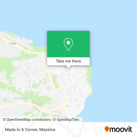 Made In A Corner map