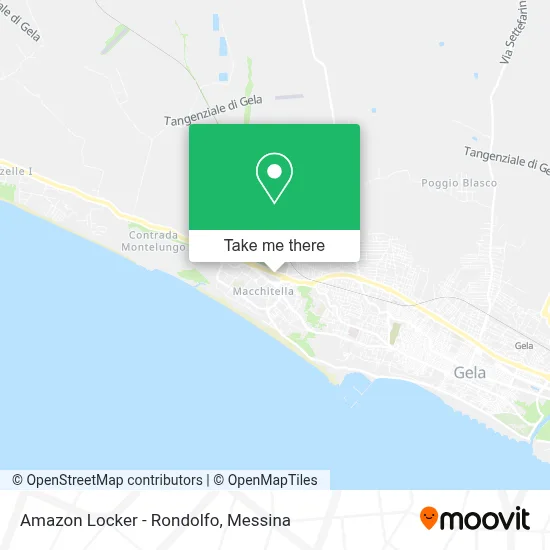 Amazon Locker - Rondolfo map