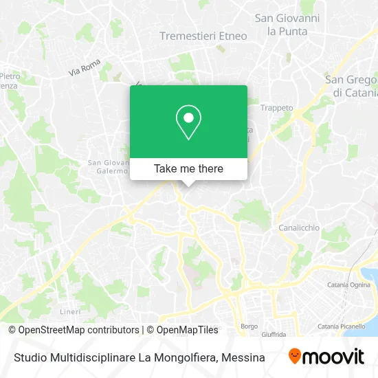 Studio Multidisciplinare La Mongolfiera map