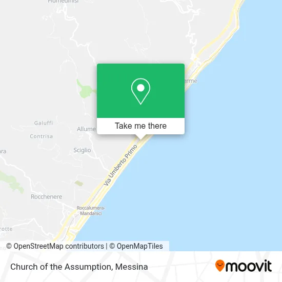Church of the Assumption map