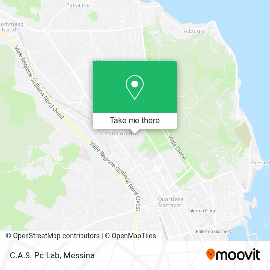 C.A.S. Pc Lab map