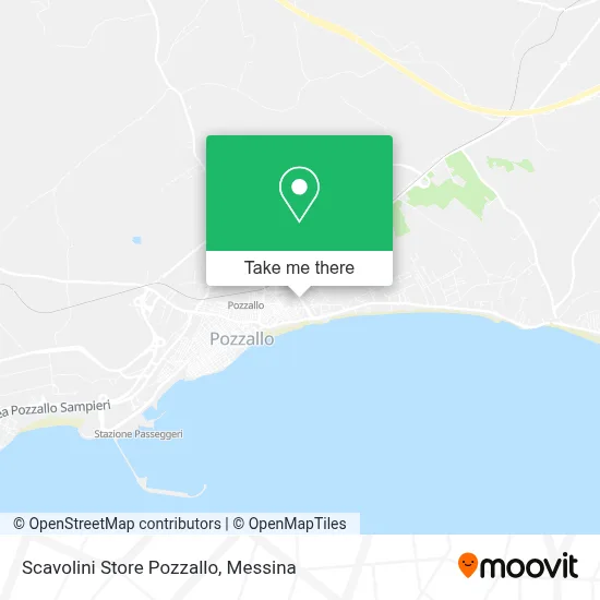 Scavolini Store Pozzallo map